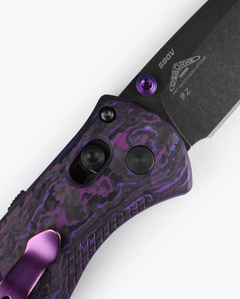 Benchmade Mini Barrage Gold Class 585BK-251 Purple Haze