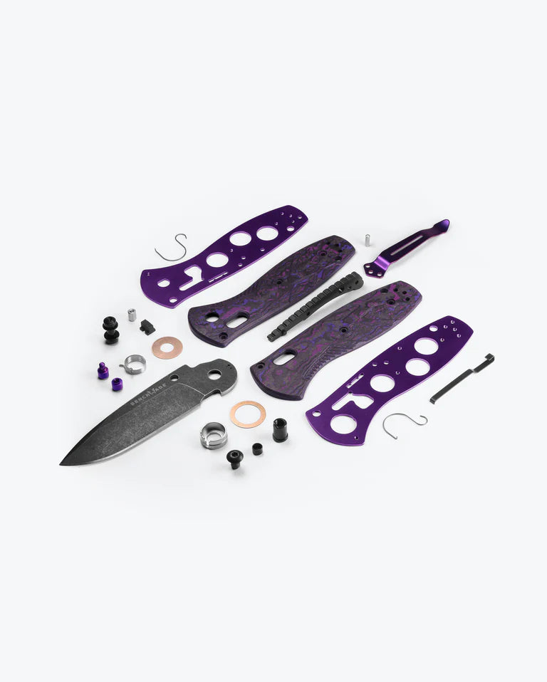 Benchmade Mini Barrage Gold Class 585BK-251 Purple Haze