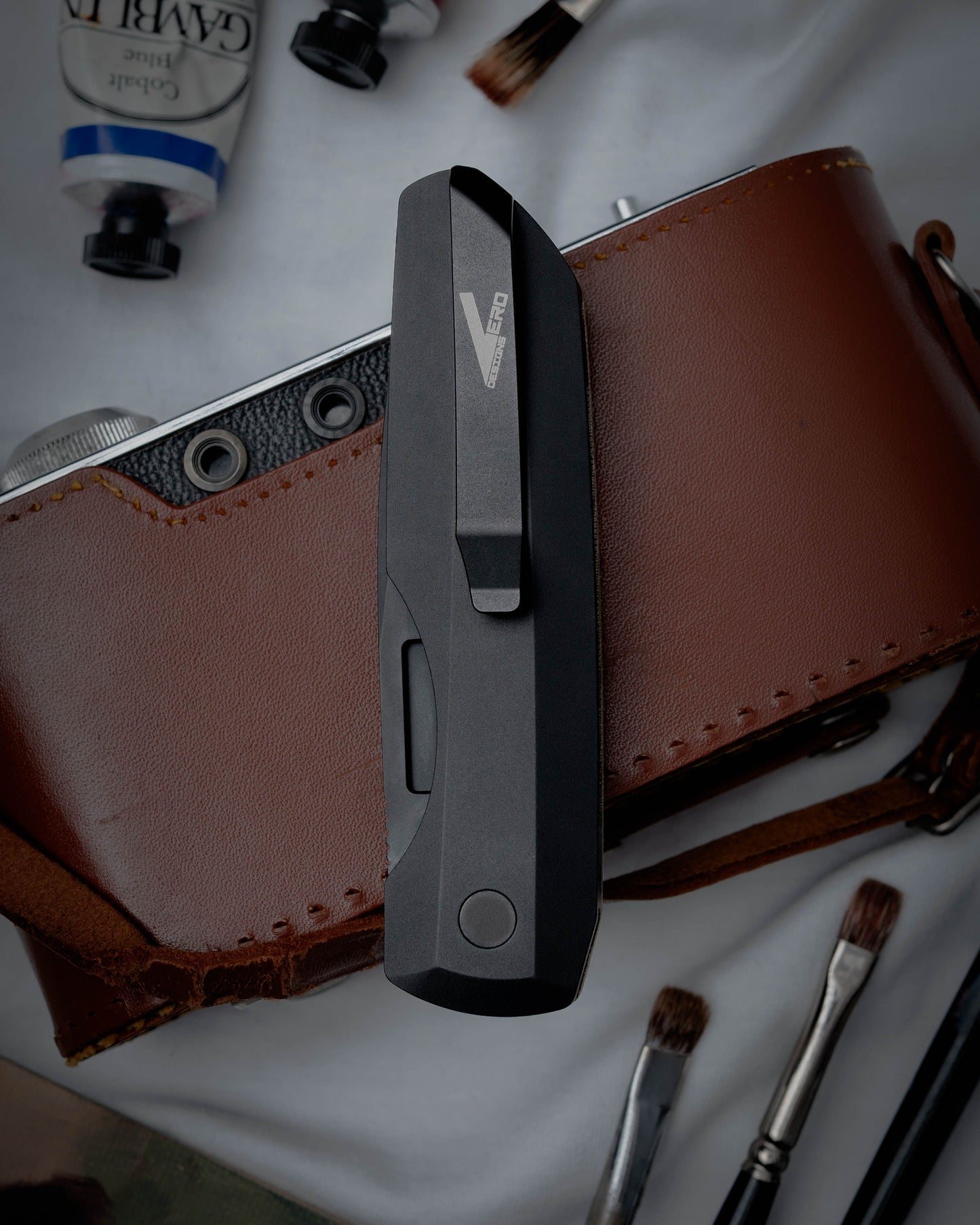 ProTech Vero Synapse Green Micarta VERO1213-GRN MIC