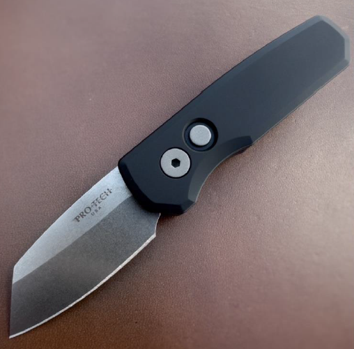 ProTech Runt Black Handle SW Blade R5401