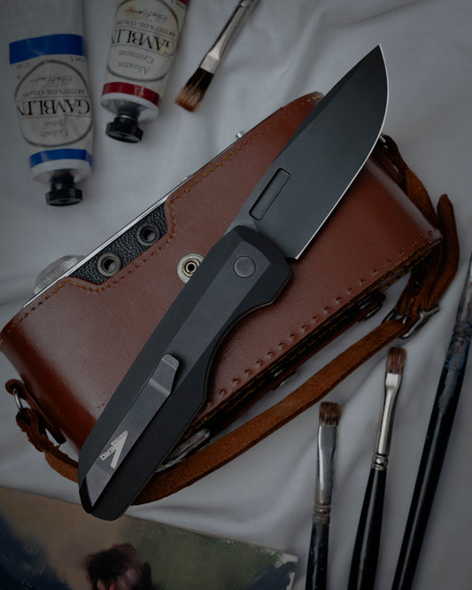 ProTech Vero Synapse Green Micarta VERO1213-GRN MIC