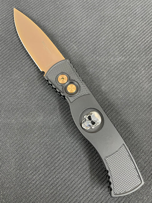 ProTech TR-2 RG Skull Rose Gold