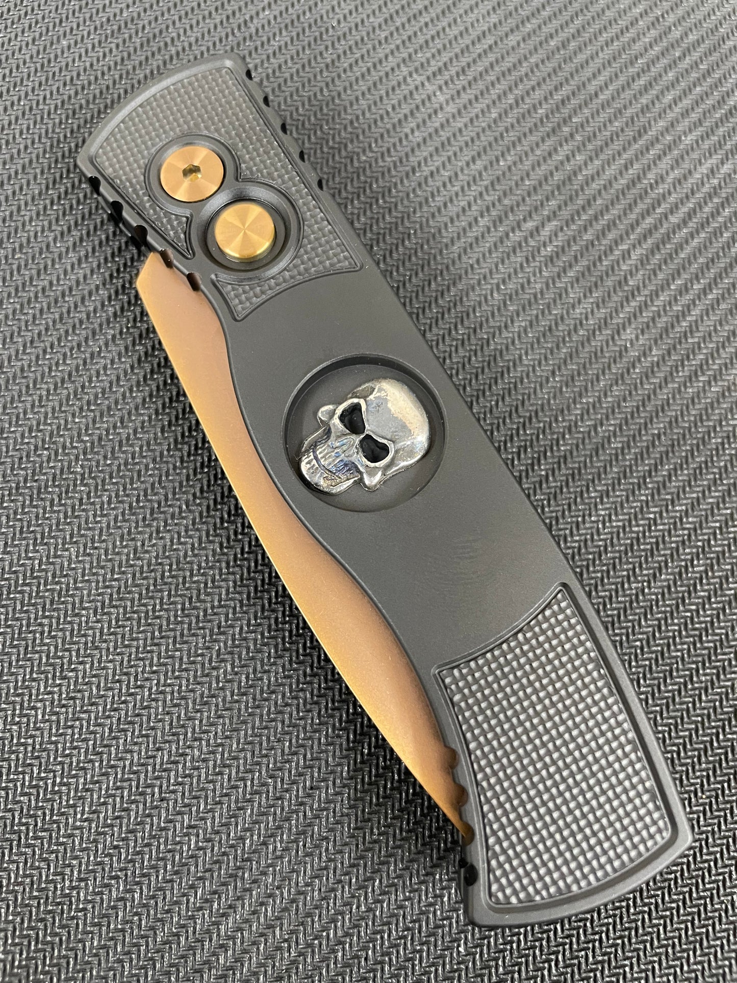 ProTech TR-2 RG Skull Rose Gold